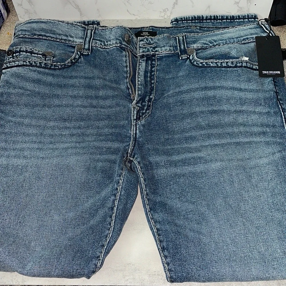 NWT MENS True Religion Recorded Geno No Flap Super T - Picture 8 of 10